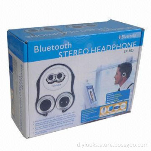 Wireless Bluetooth Stereo Headset, 2.4026-2.480GHz Frequency Range, OEM Orders Welcomed